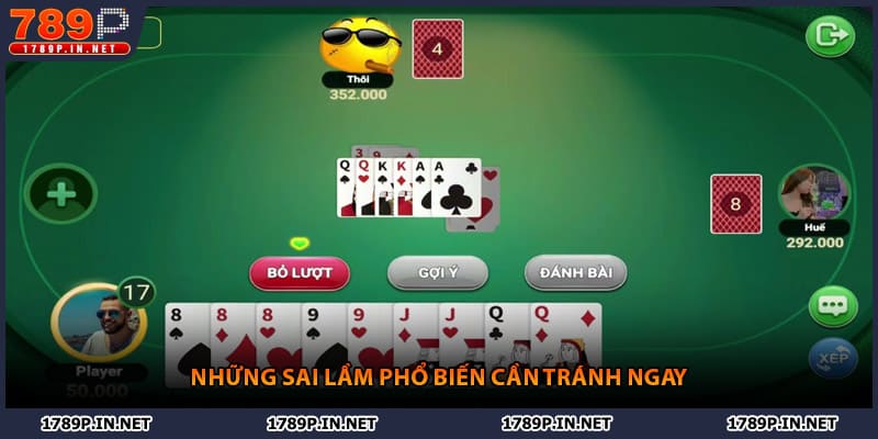 Những sai lầm phổ biến cần tránh ngay